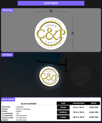 CUSTOM MOCKUP SIGN FOR Elias Dummer