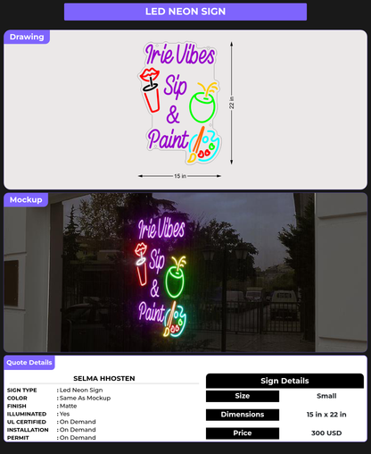 CUSTOM MOCKUP SIGN FOR Selma hhosten
