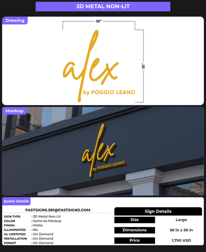 CUSTOM MOCKUP SIGN FOR fastsigns.581@fastsigns.com