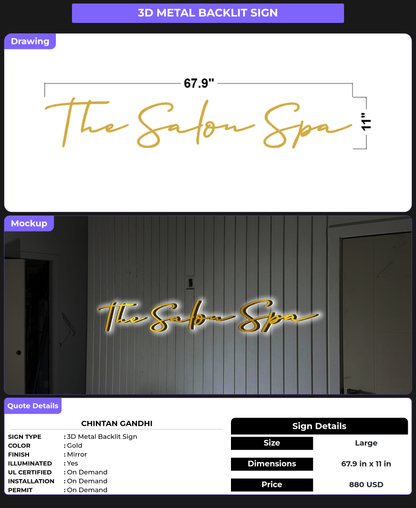 CUSTOM MOCKUP SIGN FOR Chintan Gandhi
