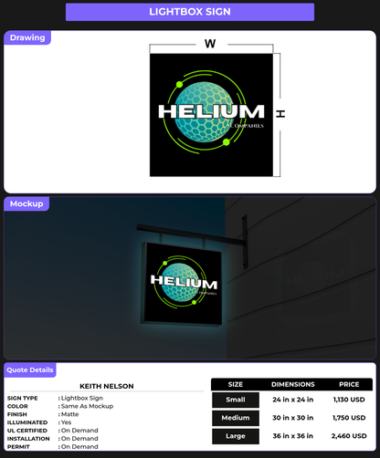 CUSTOM MOCKUP SIGN FOR Keith Nelson