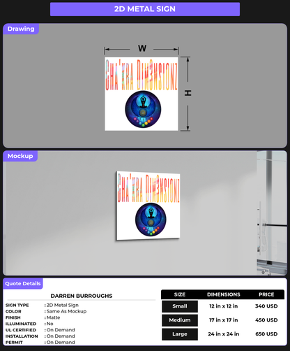 CUSTOM MOCKUP SIGN FOR Darren Burroughs