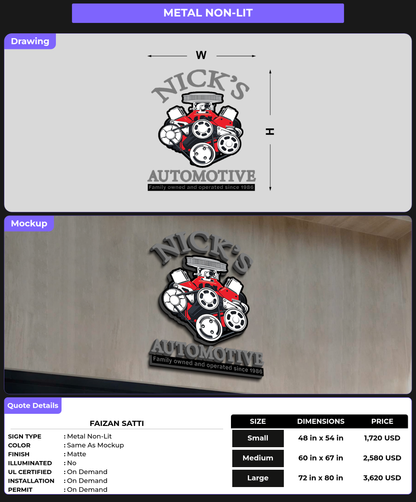 CUSTOM MOCKUP SIGN FOR faizan satti