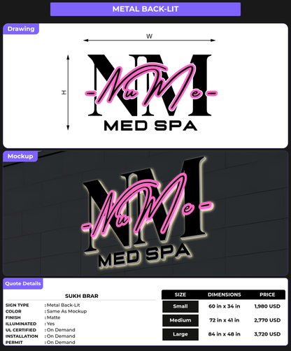 CUSTOM MOCKUP SIGN FOR Sukh Brar