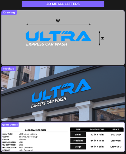 CUSTOM MOCKUP SIGN FOR Amariah Olson