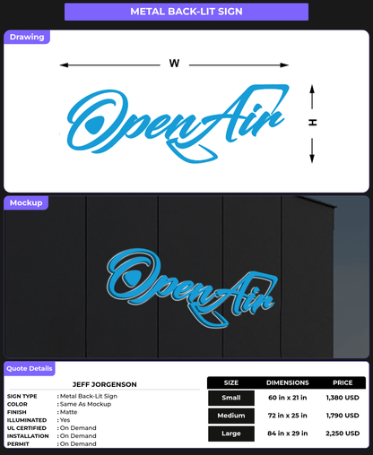 CUSTOM MOCKUP SIGN FOR Jeff Jorgenson