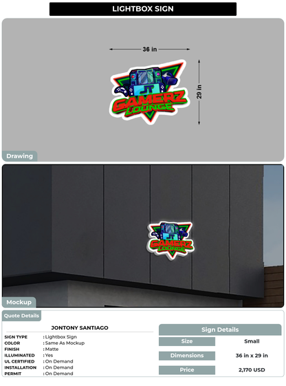 CUSTOM MOCKUP SIGN FOR Jontony santiago