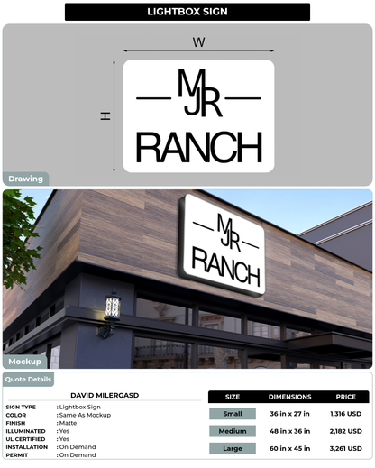 CUSTOM MOCKUP SIGN FOR david milergasd