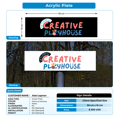 Business Signage Codeblue