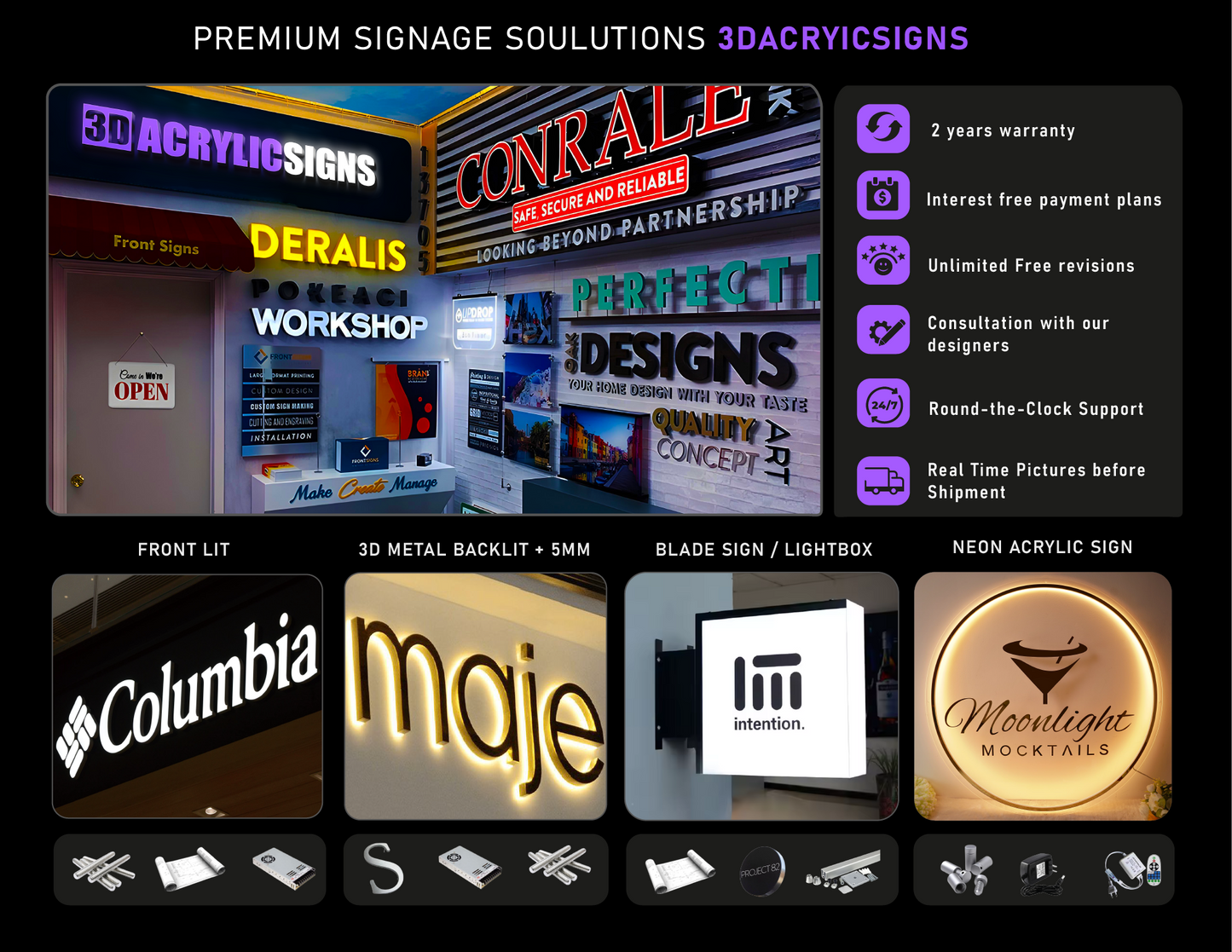 Custom Signs for Dave Zielinski