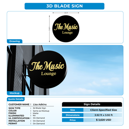 Business Signage for Lisa Adkins
