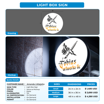 Custom Signs For Amanda Littlejohn