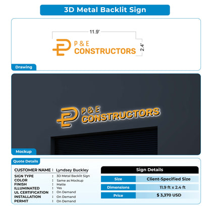 Custom Signs for Lyndsey Buckley