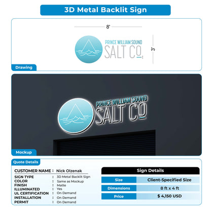 Custom Signs for Nick Olzenak