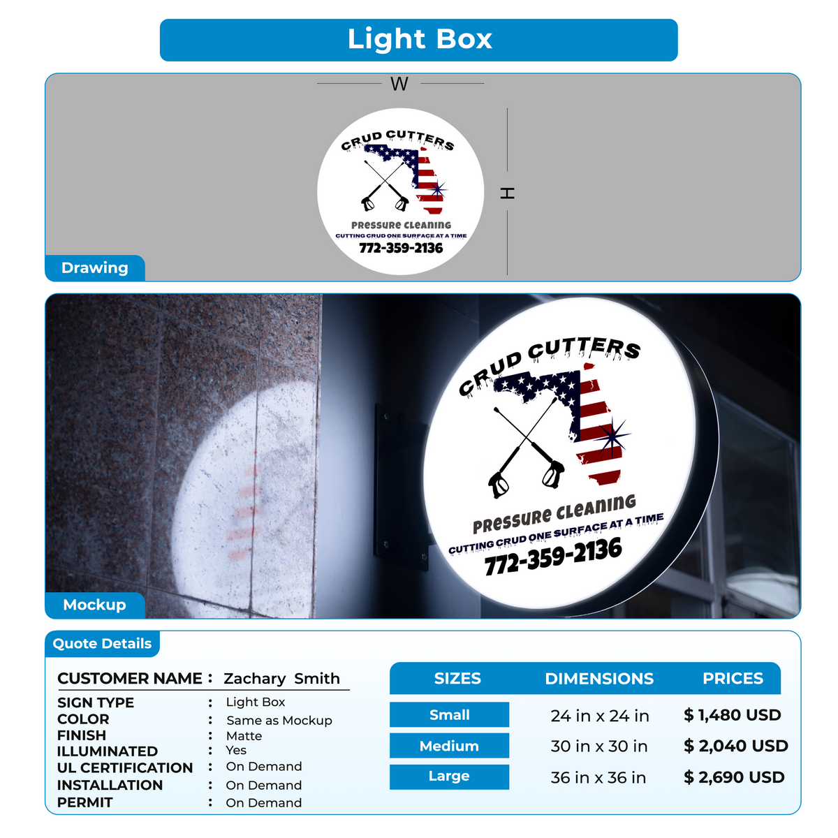 Lightbox for Zachary Smith