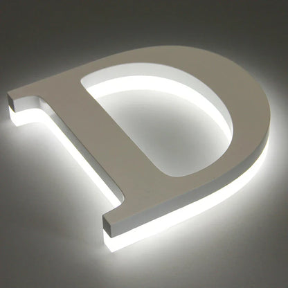 3D LED Backlit Custom Illuminated Letters
