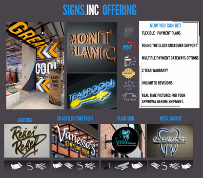 Custom Signs For Amanda Littlejohn